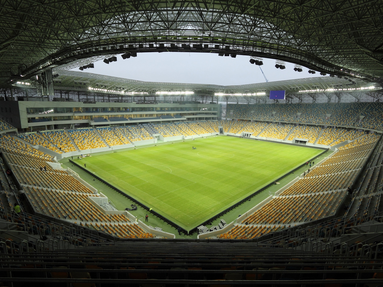 Empty Stadium for 1600 x 1200 resolution
