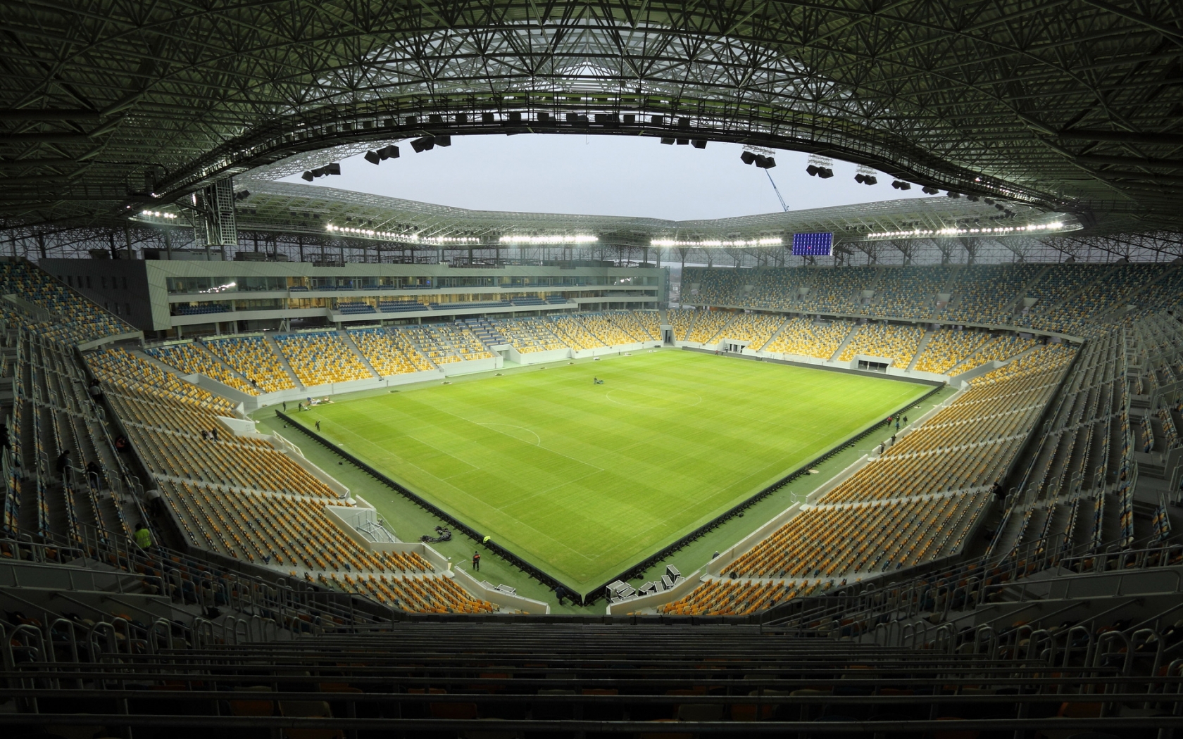 Empty Stadium for 1680 x 1050 widescreen resolution