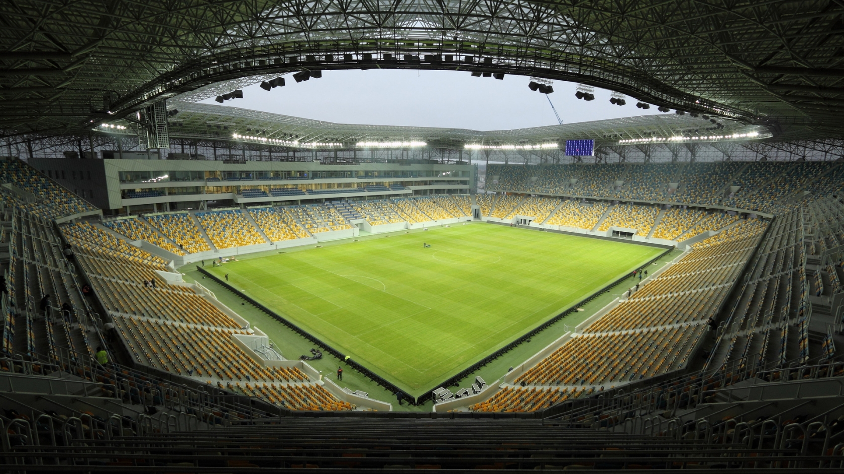 Empty Stadium for 1680 x 945 HDTV resolution