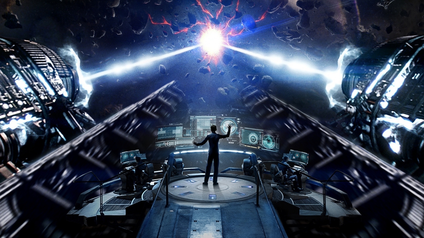 Enders Game Movie for 1366 x 768 HDTV resolution