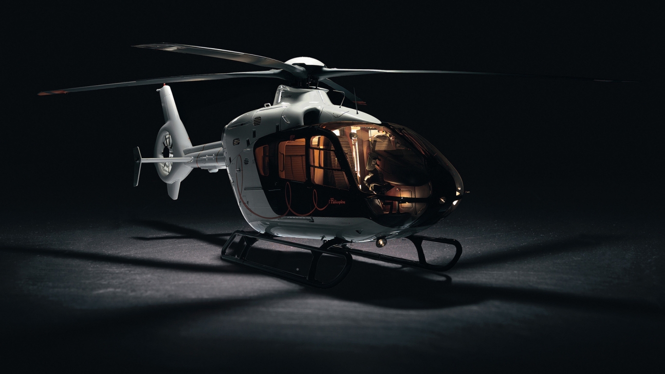 Eurocopter EC135 Helicopter for 1366 x 768 HDTV resolution