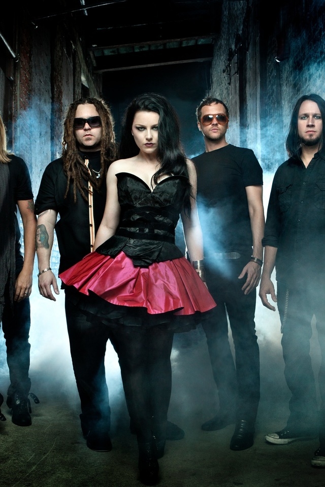 Evanescence for 640 x 960 iPhone 4 resolution