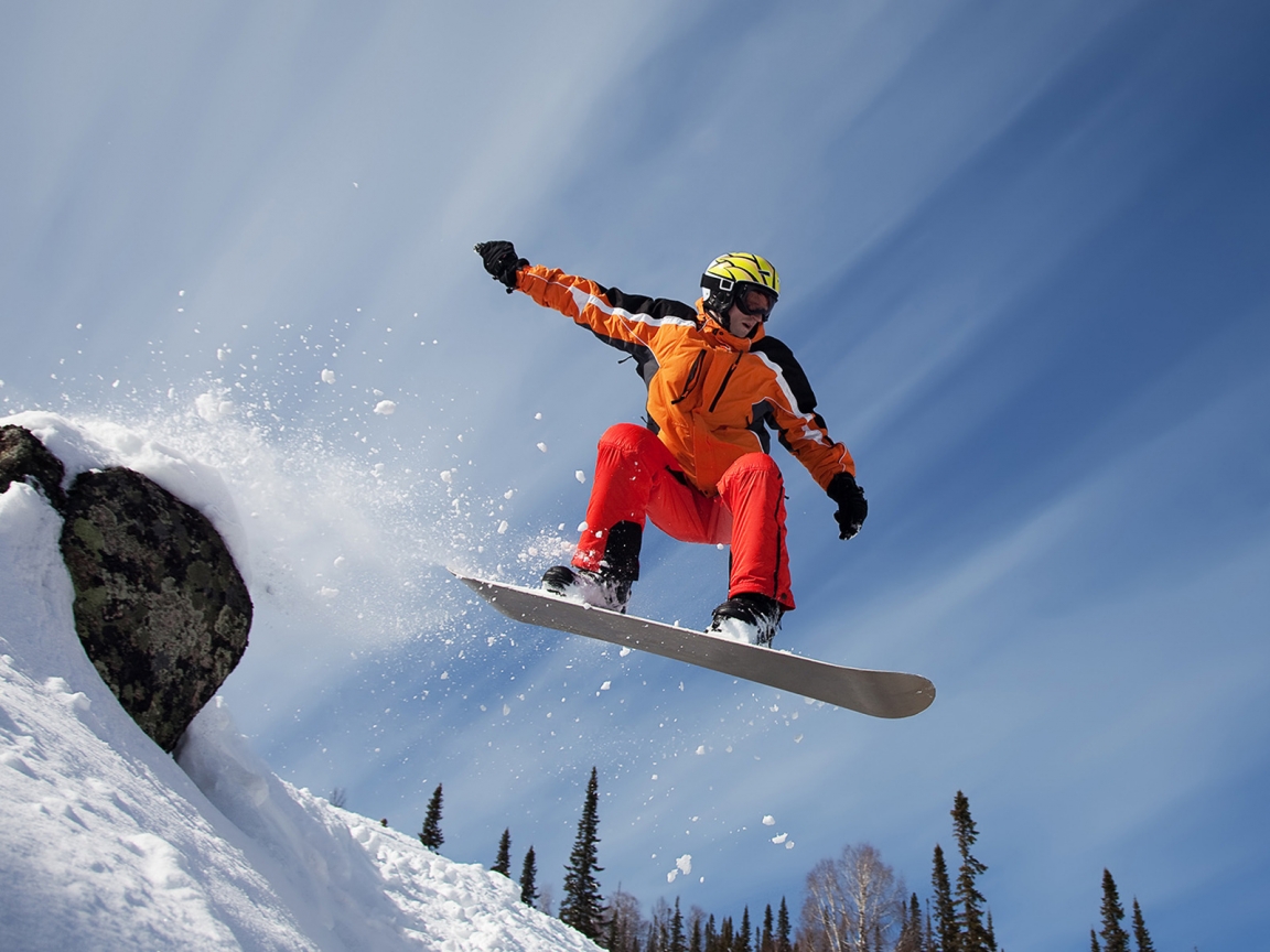 Extreme Snowboarder for 1152 x 864 resolution