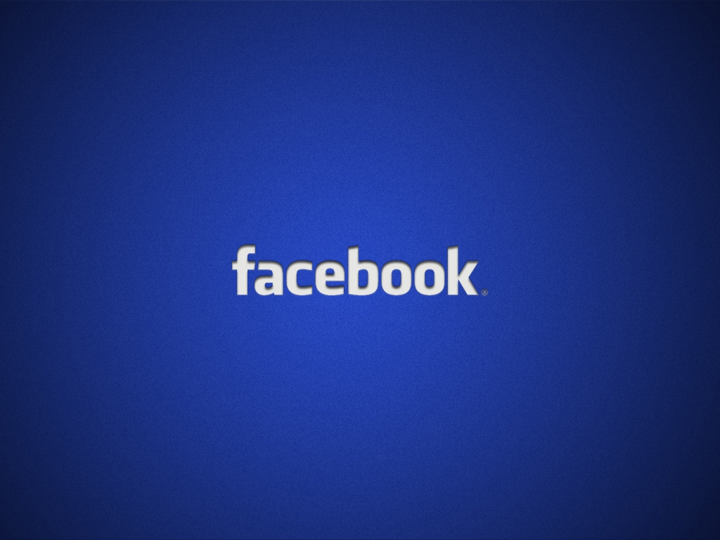 Facebook Logo for 1024 x 768 resolution