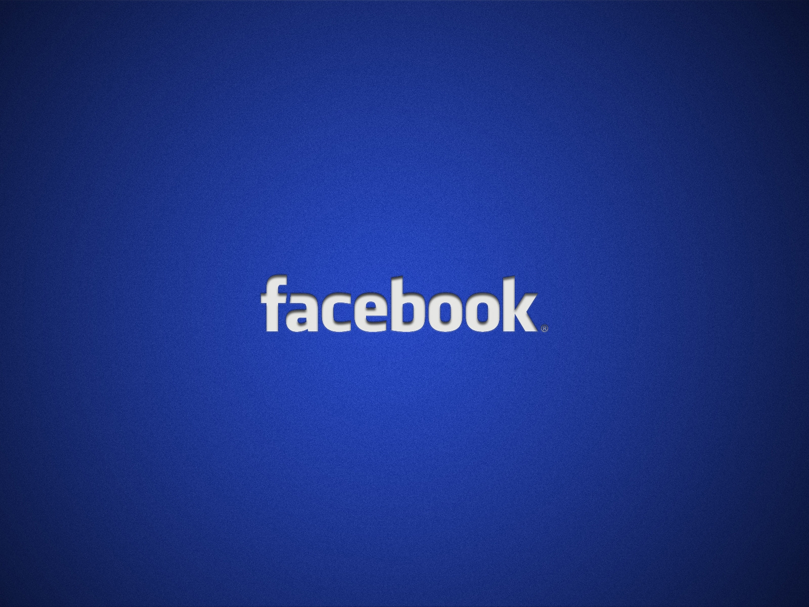 Facebook Logo for 1600 x 1200 resolution