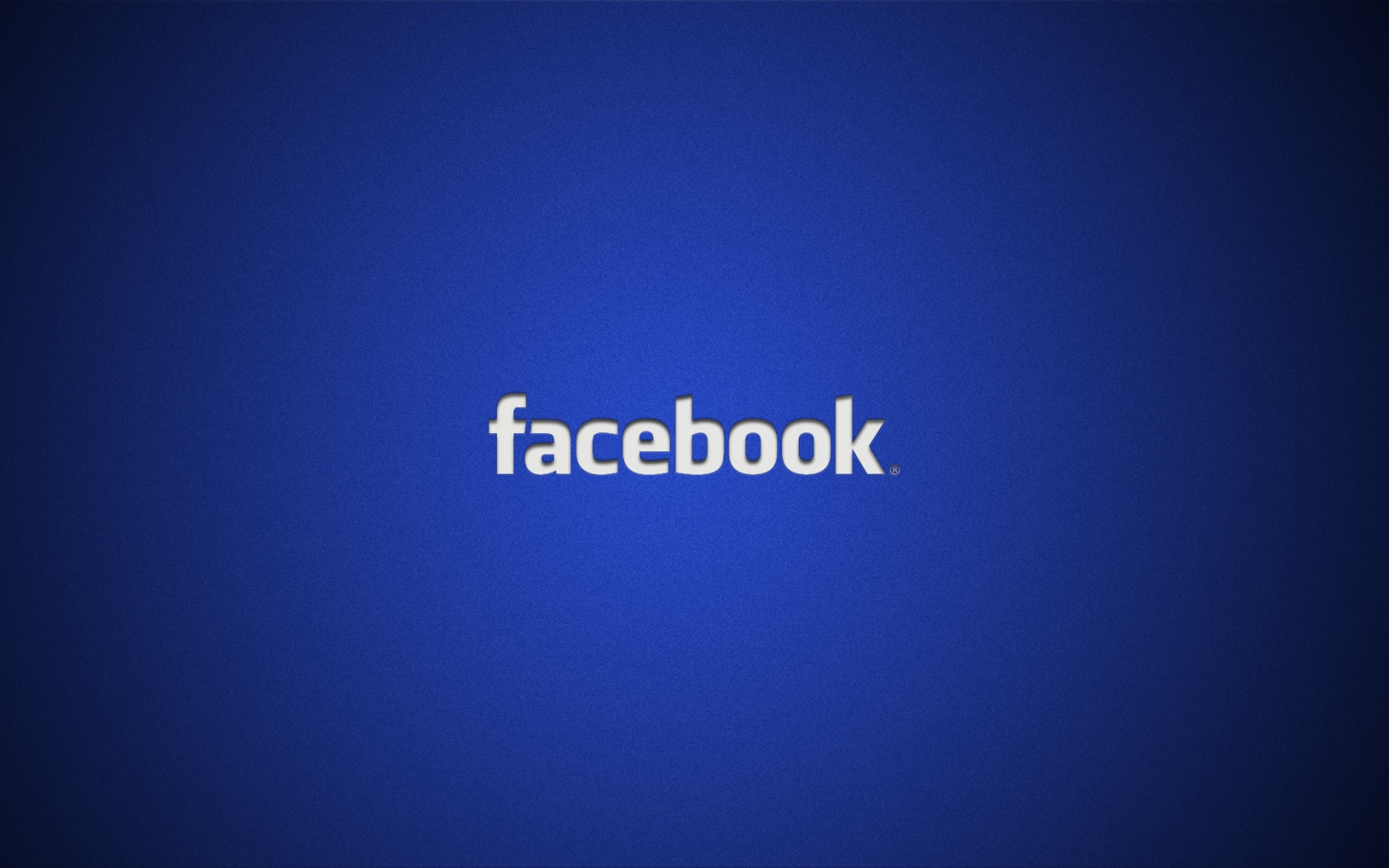 Facebook Logo for 1680 x 1050 widescreen resolution