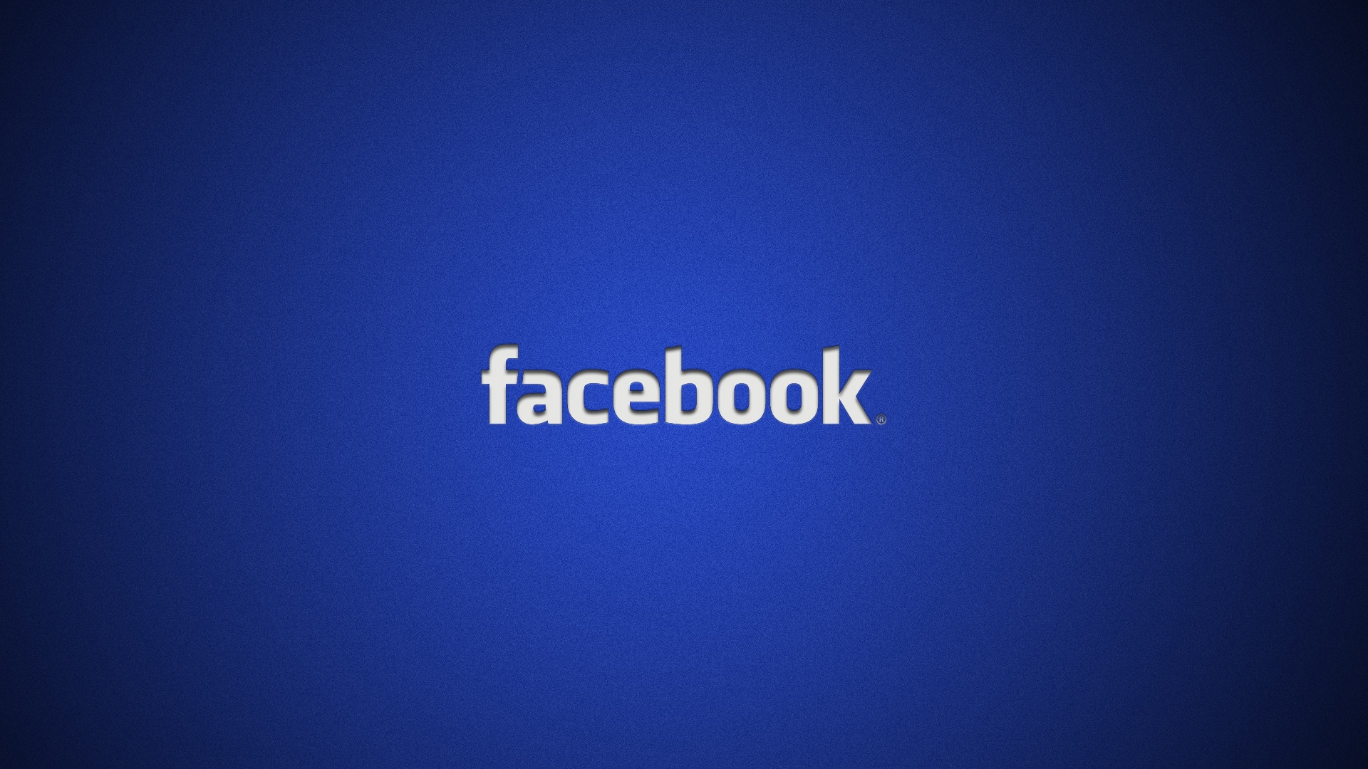 Facebook Logo for 1920 x 1080 HDTV 1080p resolution