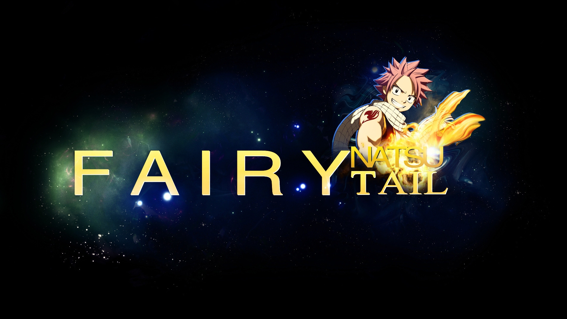 Fairy Tail Natsu for 1920 x 1080 HDTV 1080p resolution