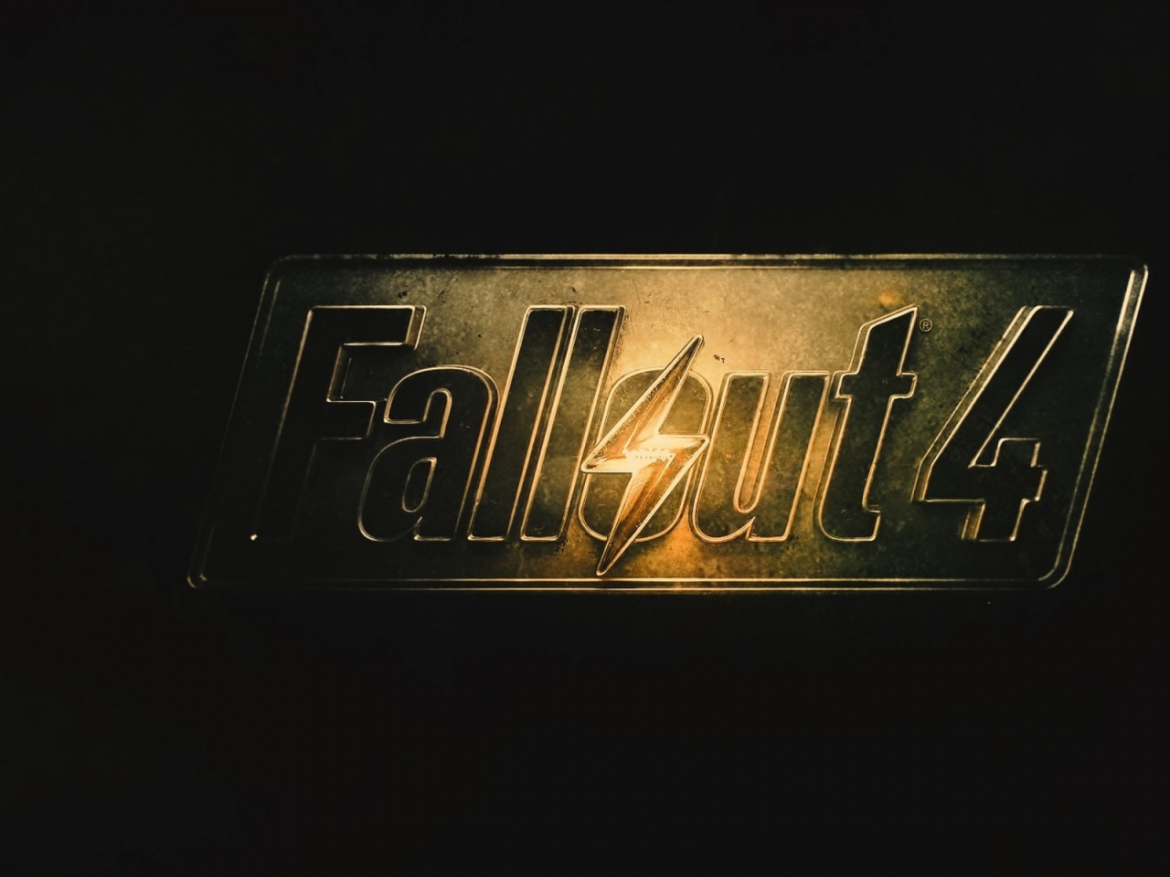 Fallout 4 Logo for 1280 x 960 resolution