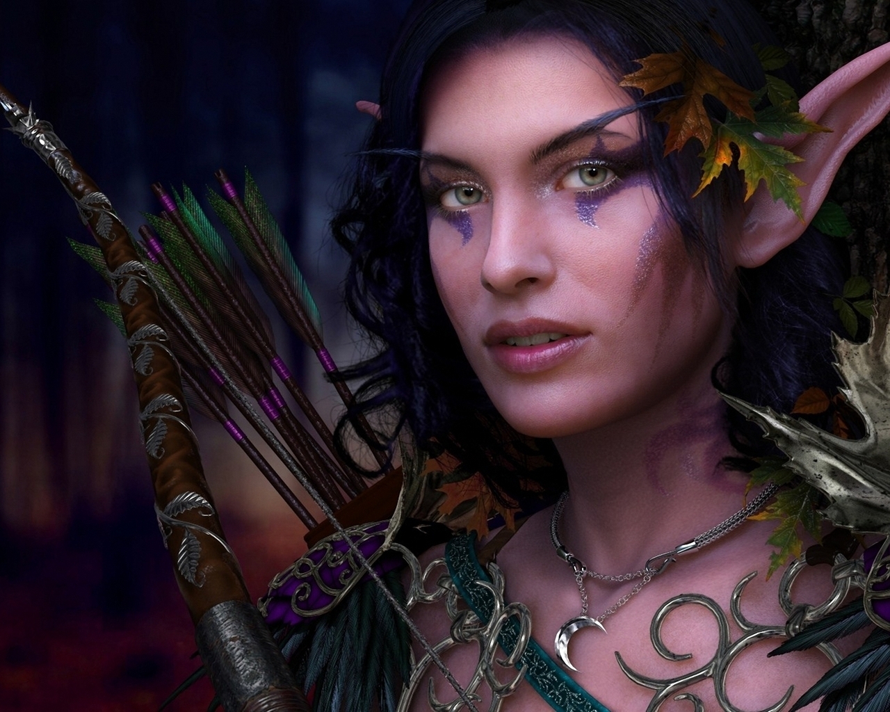 Fantasy Woman Character for 1280 x 1024 resolution