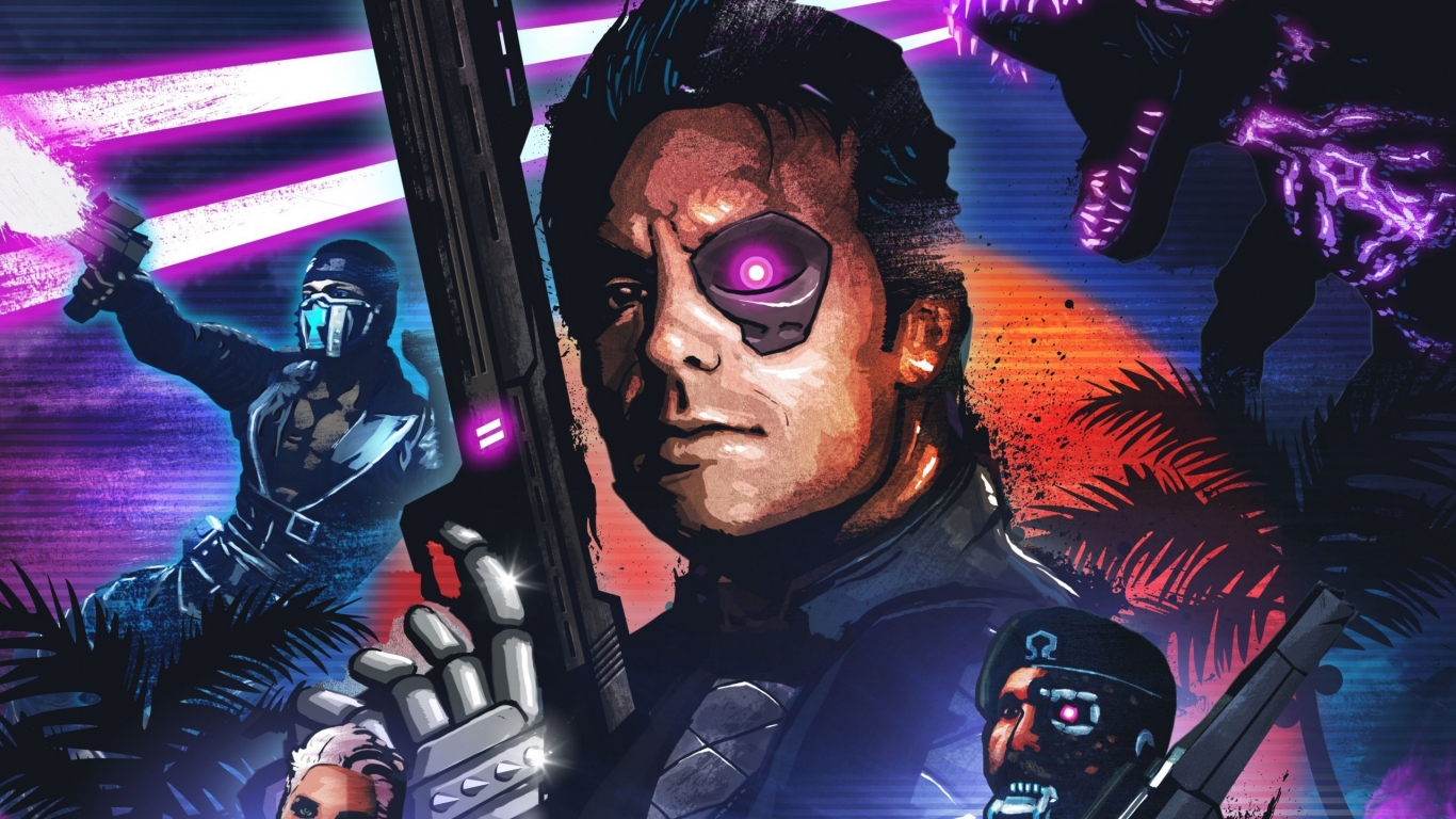 Far Cry 3 Blood Dragon for 1366 x 768 HDTV resolution