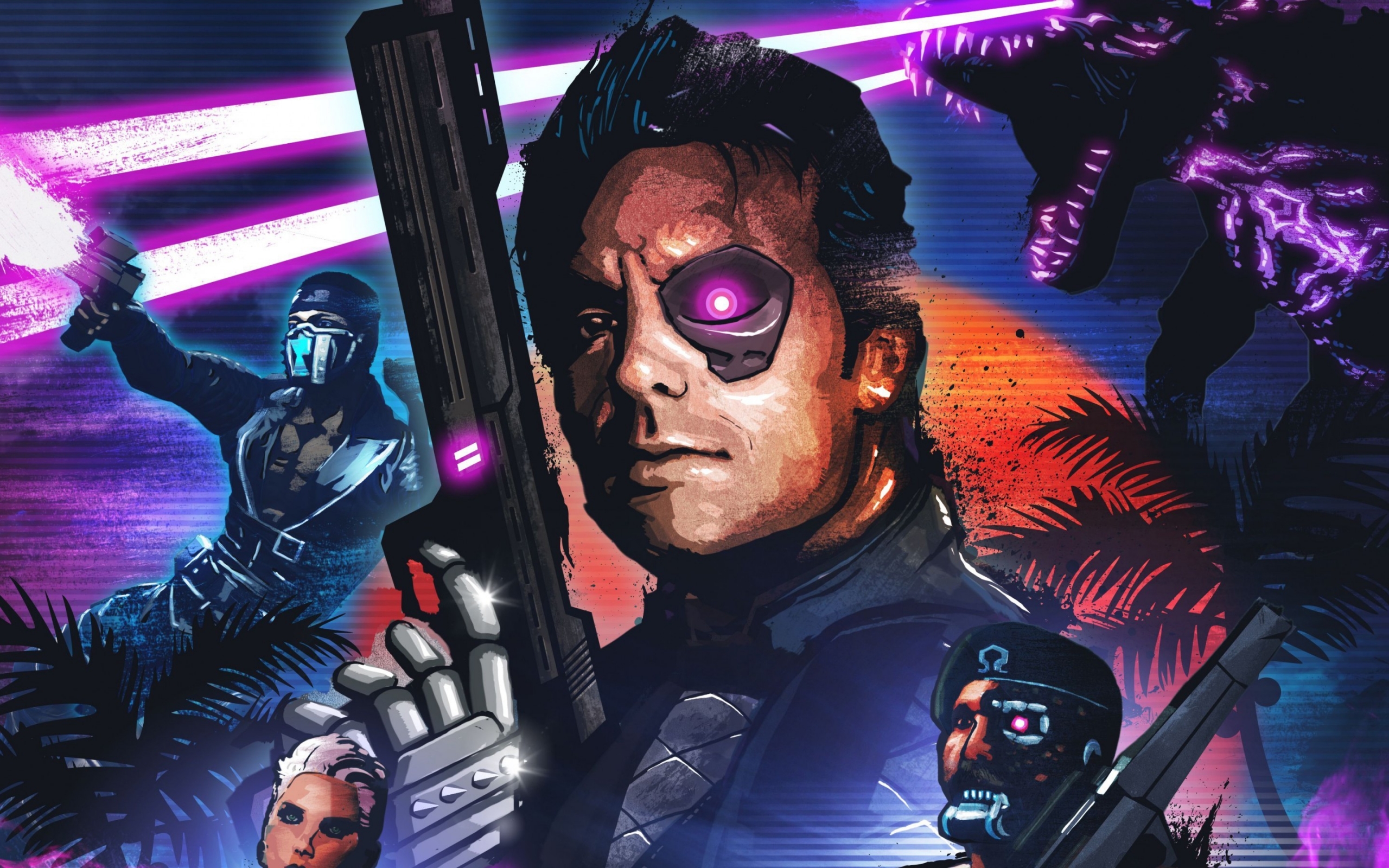 Far Cry 3 Blood Dragon for 2560 x 1600 widescreen resolution