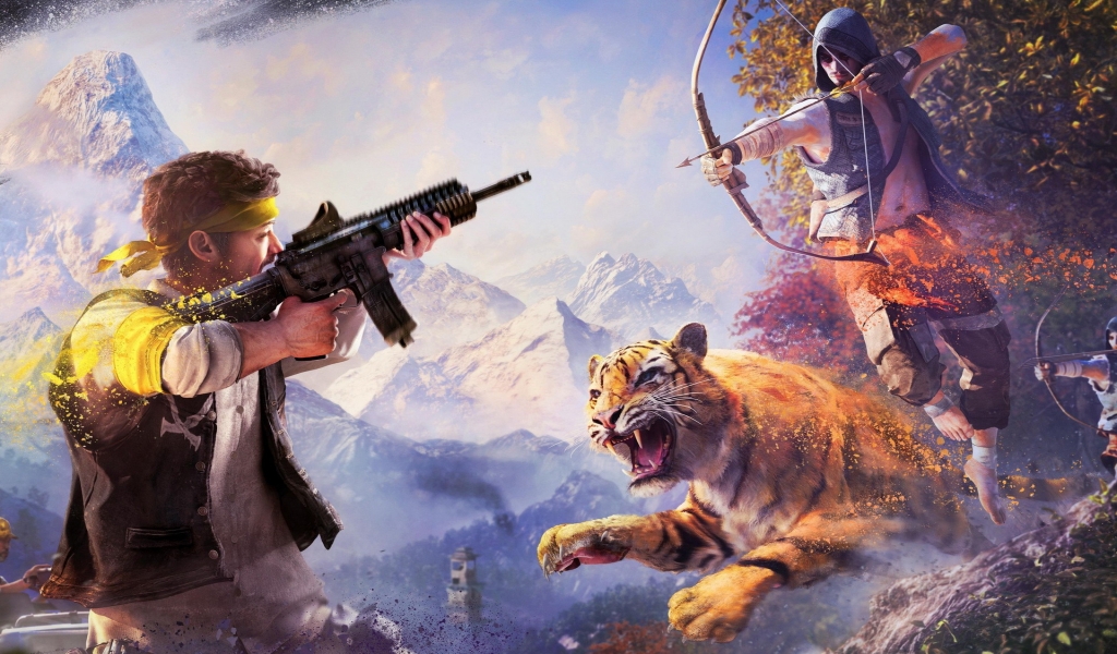 Far Cry 4 for 1024 x 600 widescreen resolution
