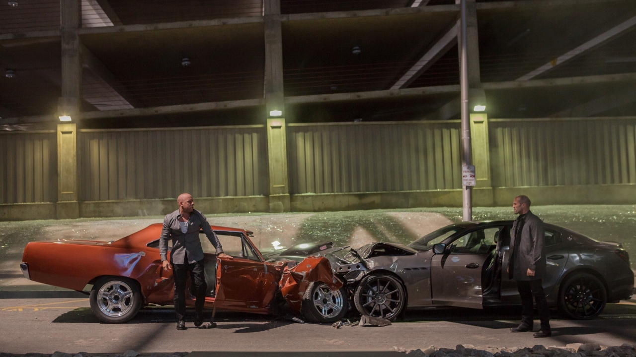 Fast And Furious 7 Movie Scene for 1280 x 720 HDTV 720p resolution