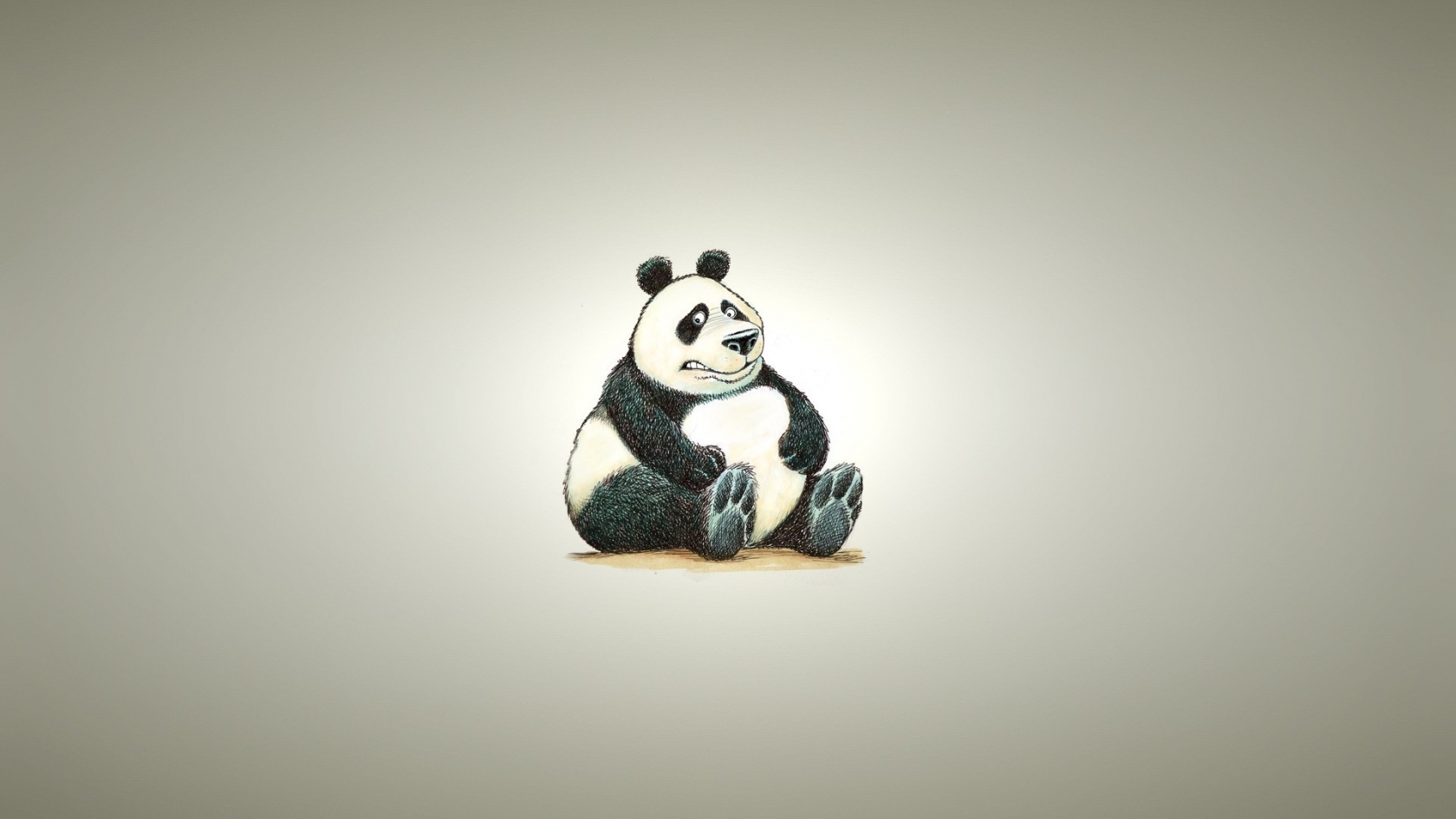 Fat Panda Bear for 1680 x 945 HDTV resolution