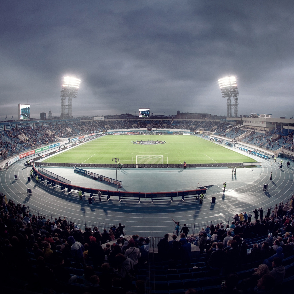 FC Zenit Stadium for 1024 x 1024 iPad resolution