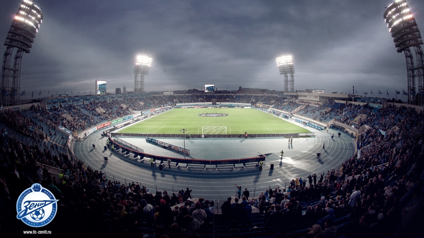 FC Zenit Stadium for 1366 x 768 HDTV resolution