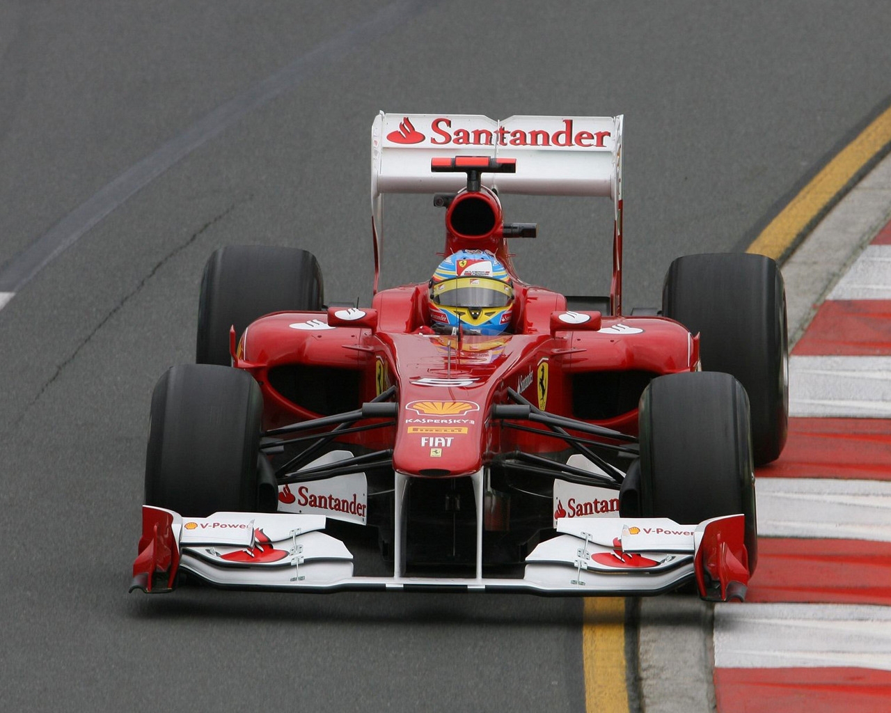 Fernando Alonso Formula 1 for 1280 x 1024 resolution