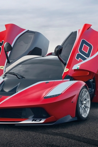 Ferrari FXX K for 320 x 480 iPhone resolution