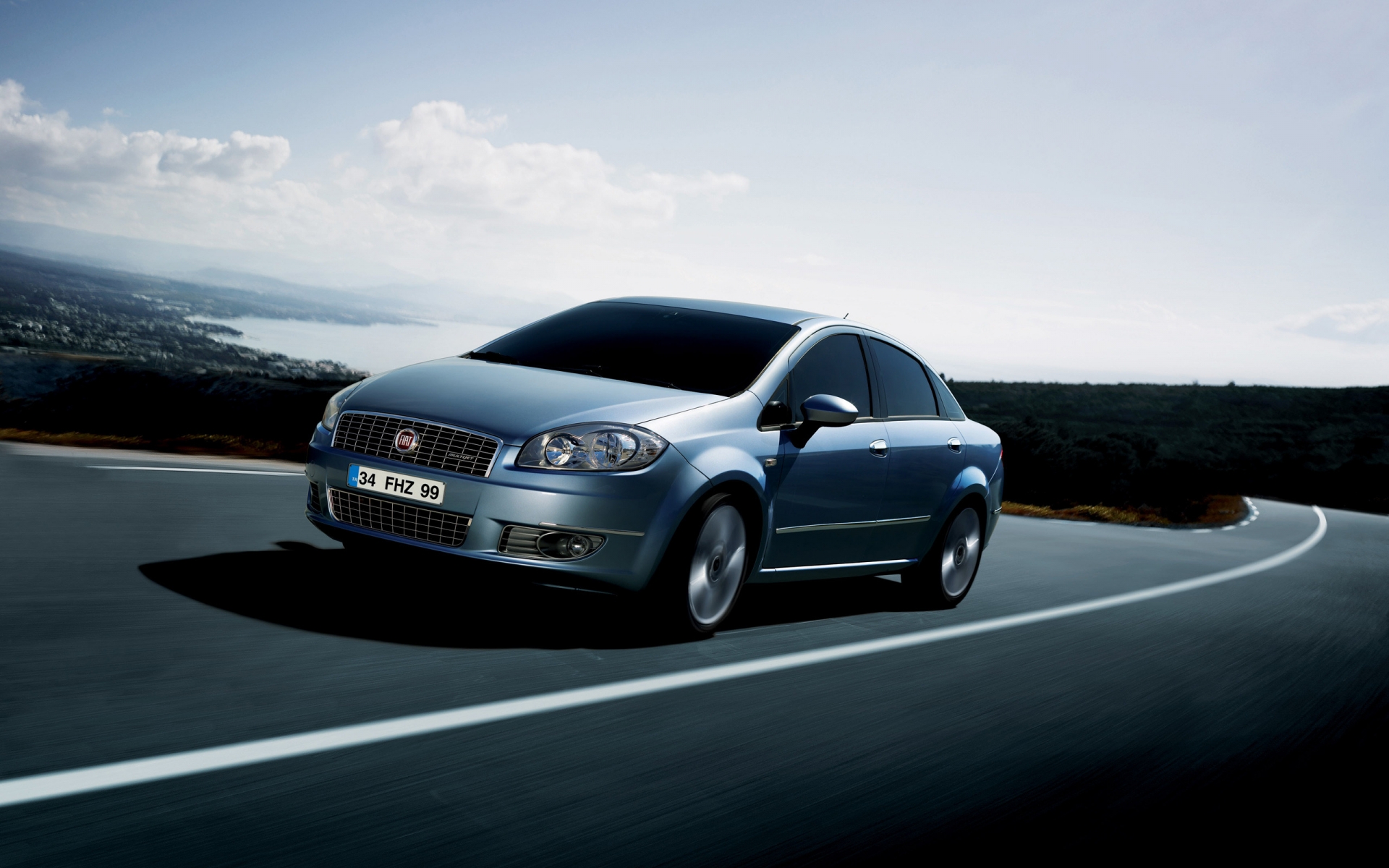 Fiat Linea 2009 Speed for 1920 x 1200 widescreen resolution