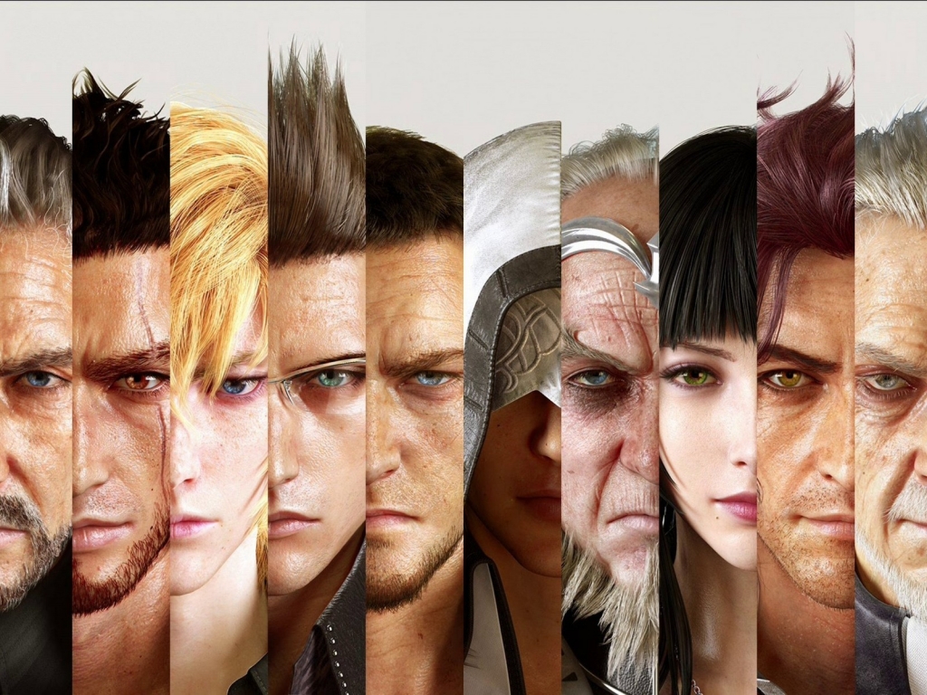 Final Fantasy XV Cast for 1024 x 768 resolution
