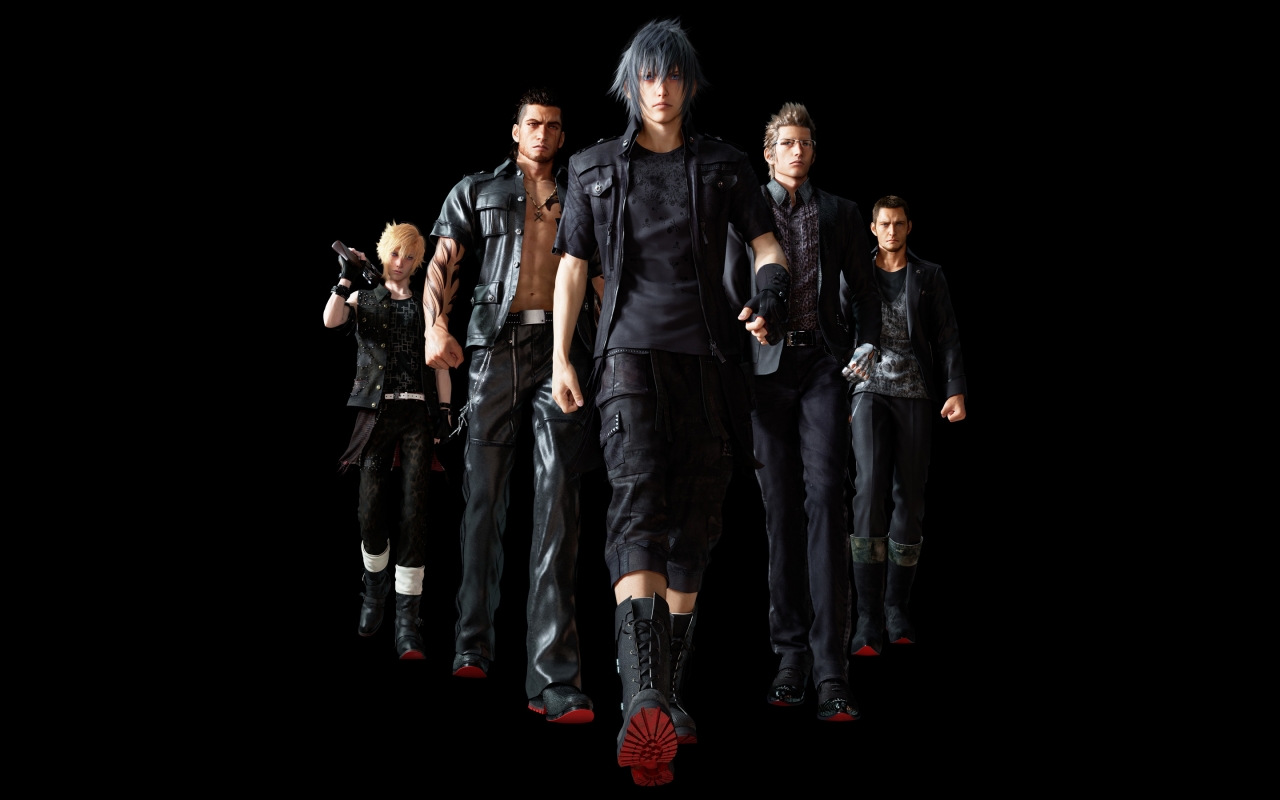 Final Fantasy XV Characters for 1280 x 800 widescreen resolution