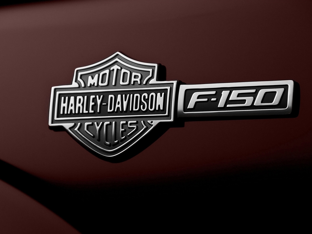 Ford F-150 Harley-Davidson Emblem for 1024 x 768 resolution