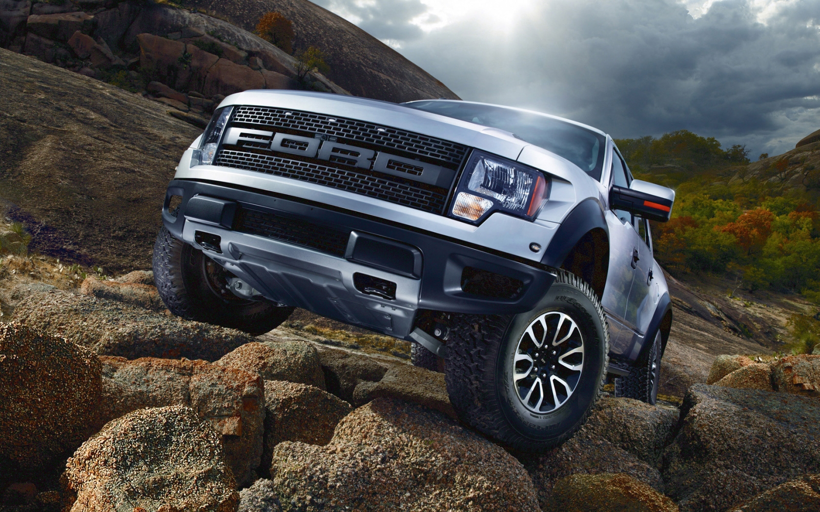 Ford F150 SVT Raptor 2012 for 1680 x 1050 widescreen resolution