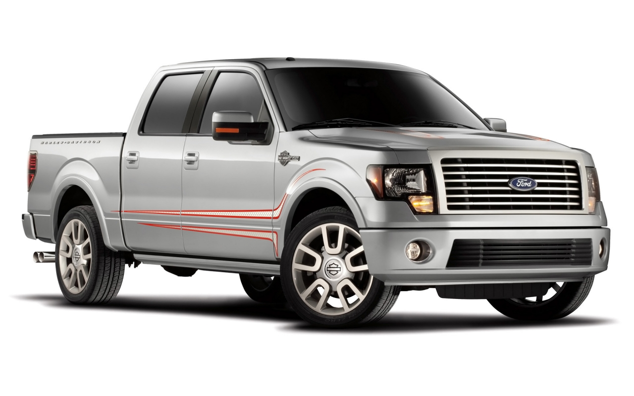 Ford Harley Davidson F 150 Side Angle for 1280 x 800 widescreen resolution
