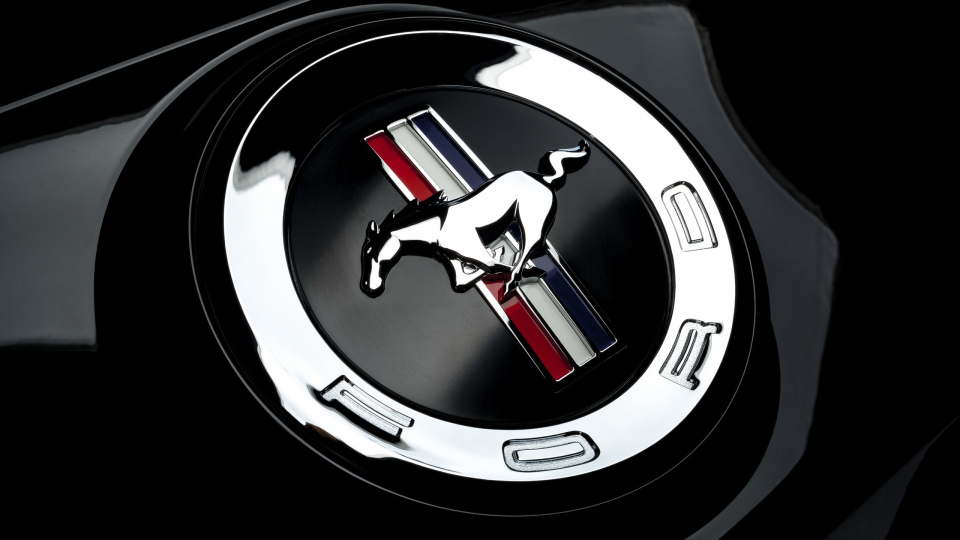 Ford Mustang Emblem for 1920 x 1080 HDTV 1080p resolution