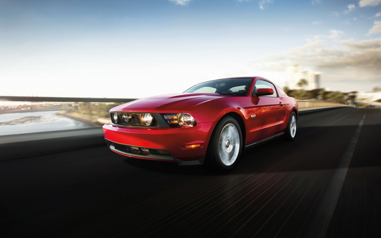 Ford Mustang GT 2012 for 1280 x 800 widescreen resolution