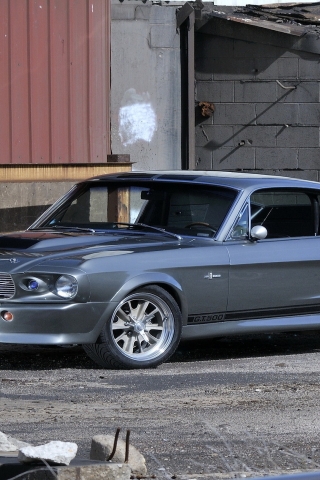 Ford Mustang GT500 Eleanor for 320 x 480 iPhone resolution