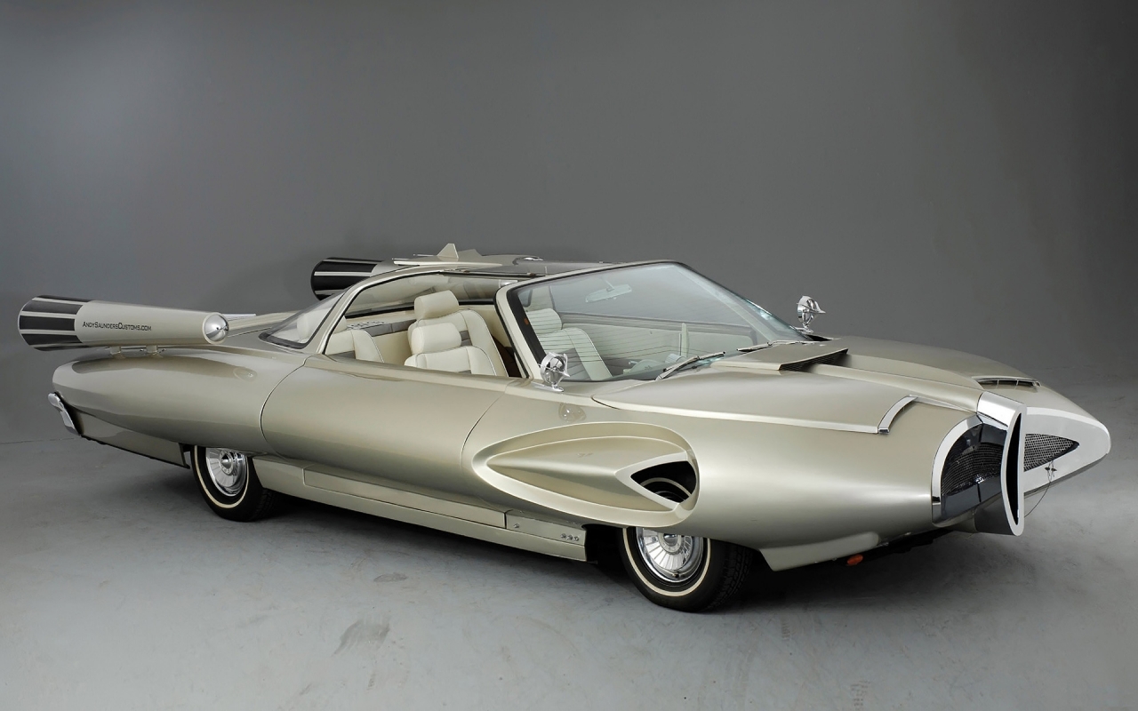 Ford X 2000 Concept Car 1958 for 1280 x 800 widescreen resolution