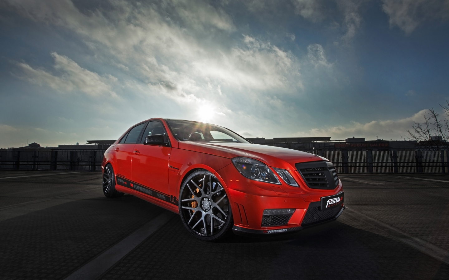 Fostla Mercedes-Benz E63 AMG for 1440 x 900 widescreen resolution