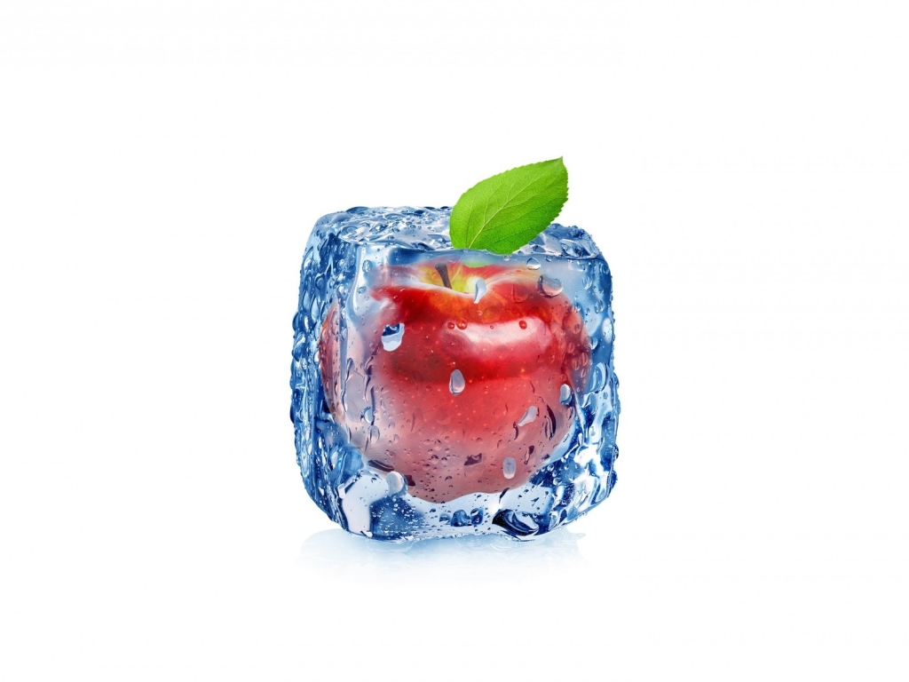 Frozen Apple for 1024 x 768 resolution
