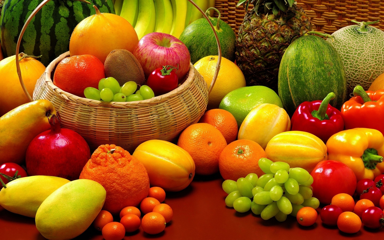 Fruits and Veggies for 1280 x 800 widescreen resolution