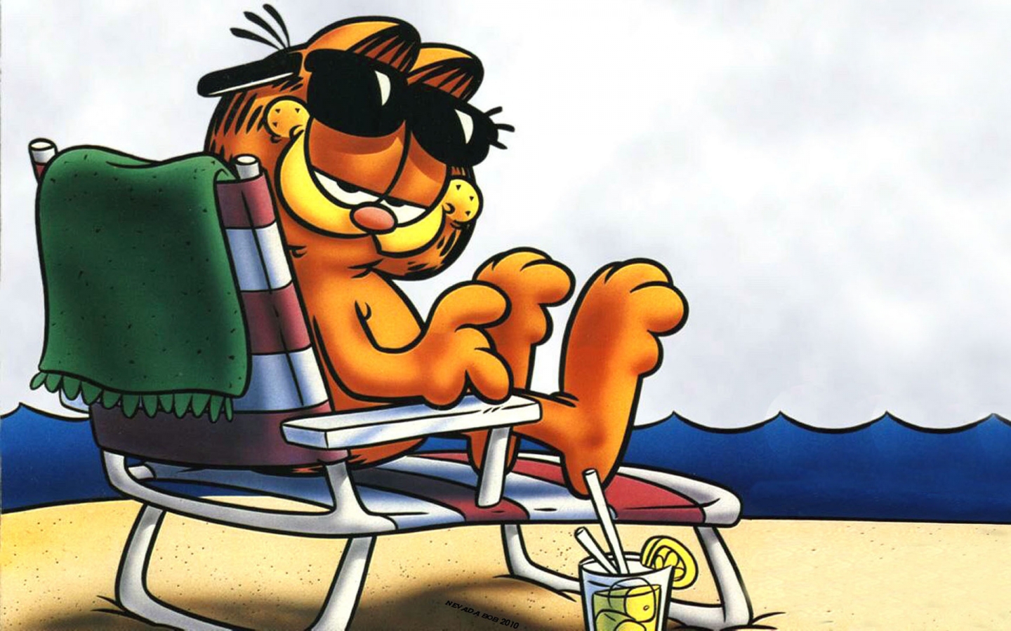 Garfield Animated for 1440 x 900 widescreen resolution