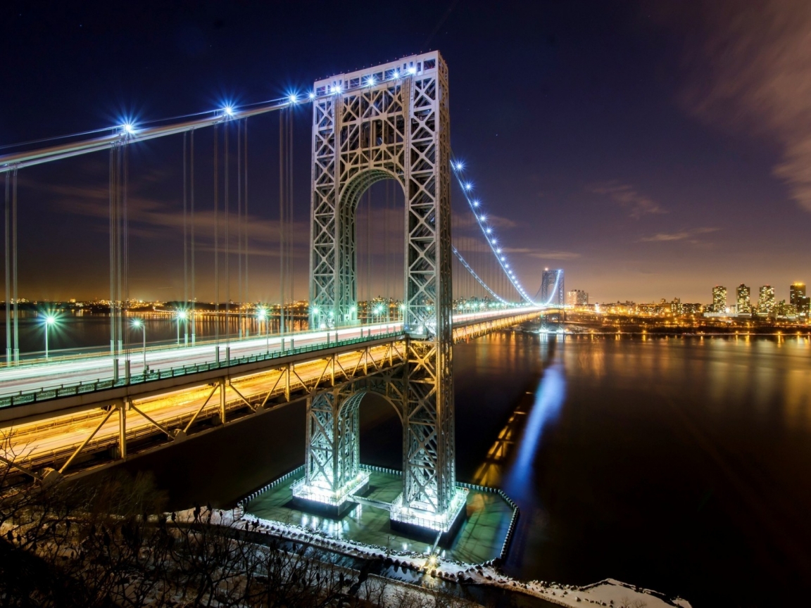 George Washington Bridge NYC for 1152 x 864 resolution