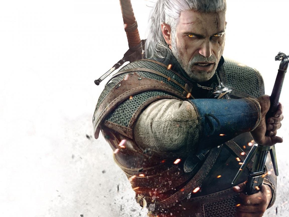 Geralt The Witcher 3 Wild Hunt for 1152 x 864 resolution