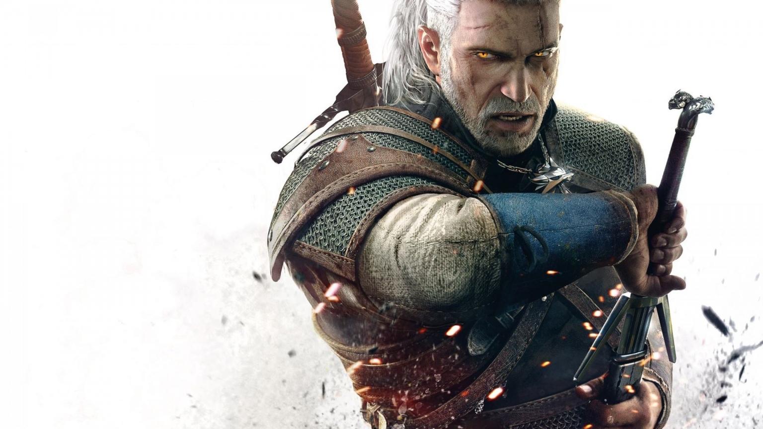 Geralt The Witcher 3 Wild Hunt for 1536 x 864 HDTV resolution