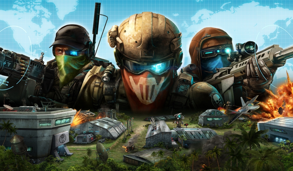 Ghost Recon Commander for 1024 x 600 widescreen resolution