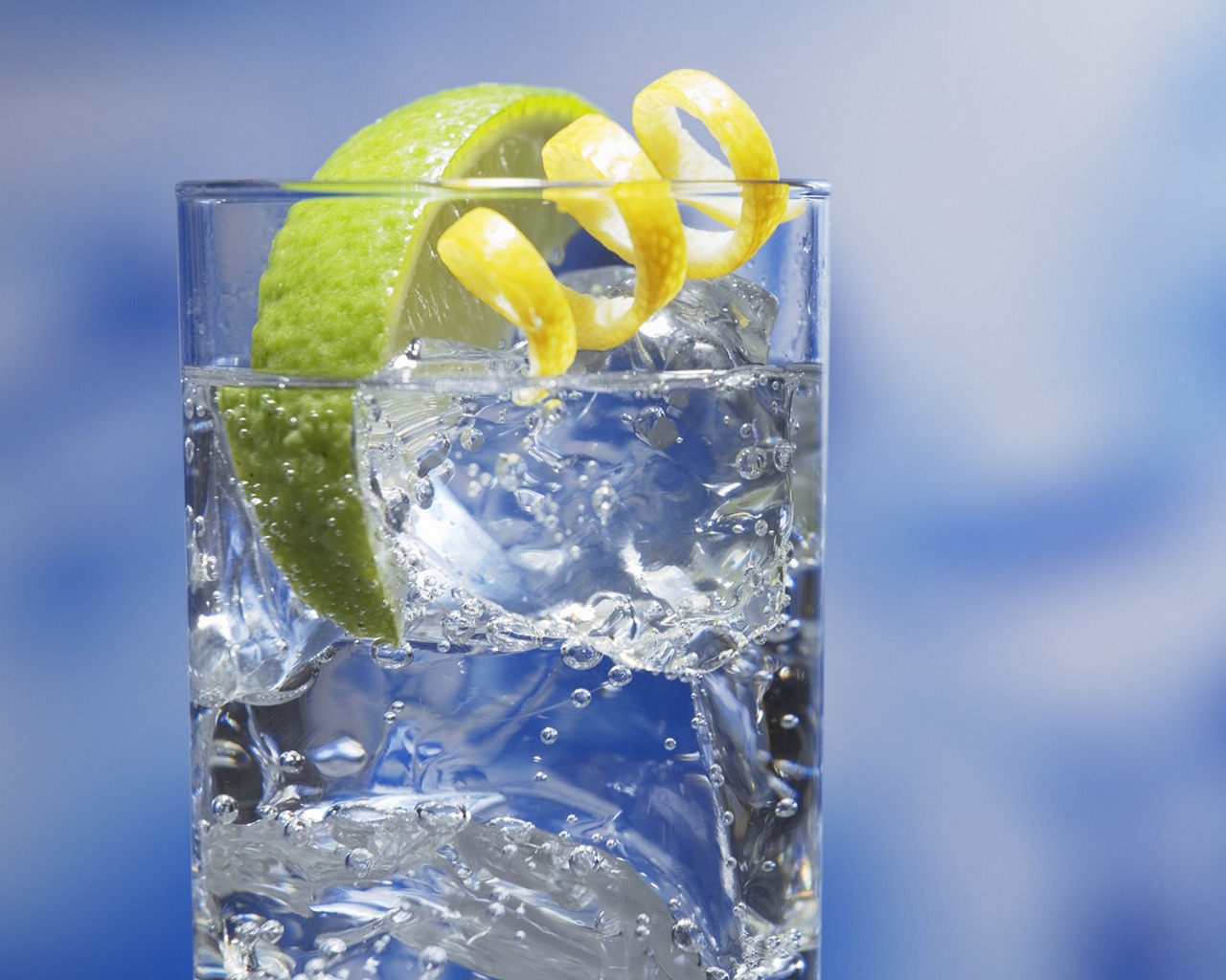 Gin and Tonic Cocktail for 1280 x 1024 resolution