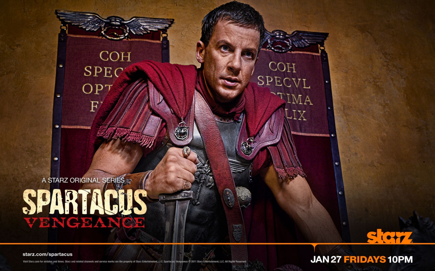 Glaber Spartacus Vengeance for 1440 x 900 widescreen resolution