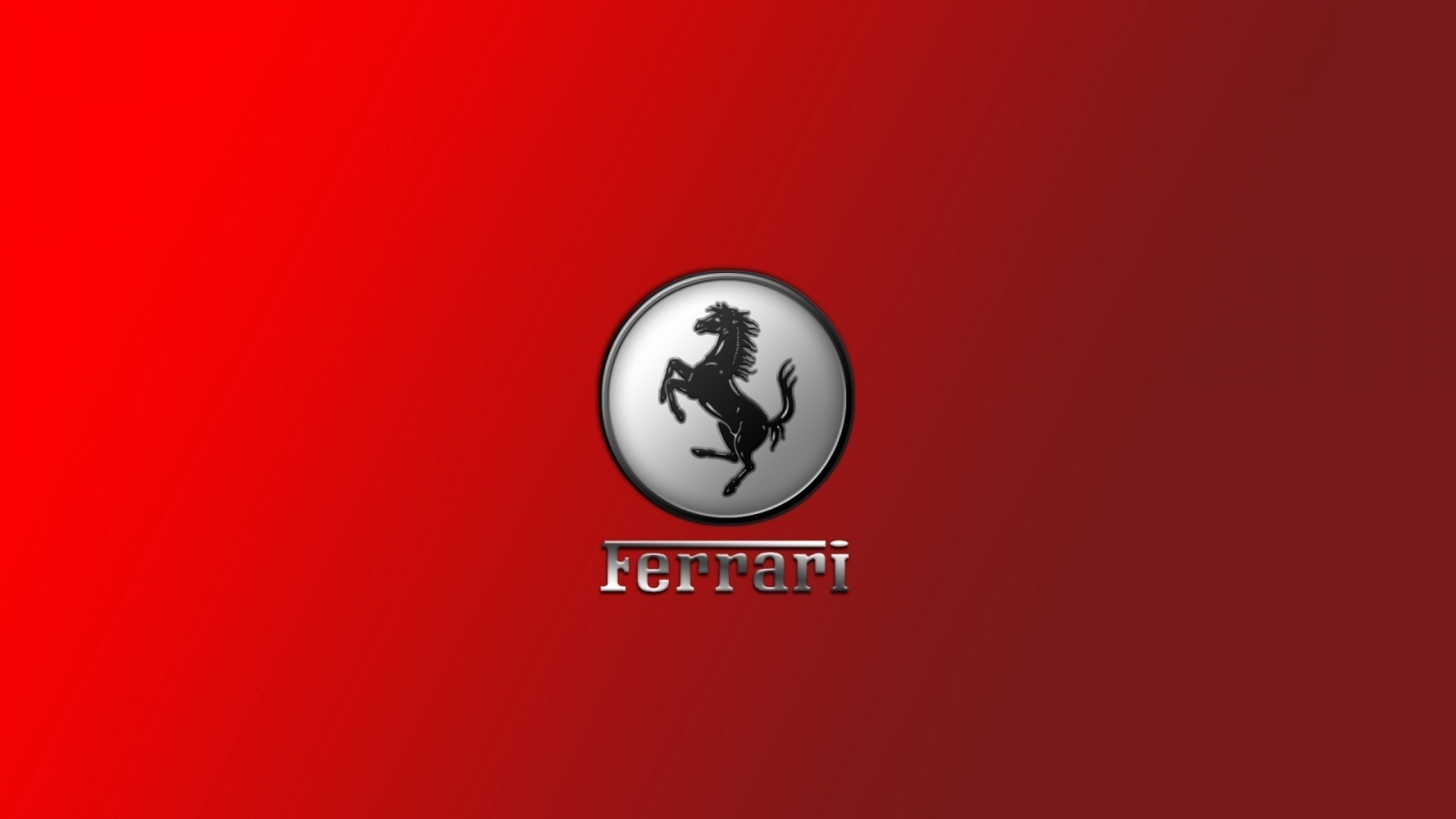 Gorgeous Ferrari Logo for 1600 x 900 HDTV resolution