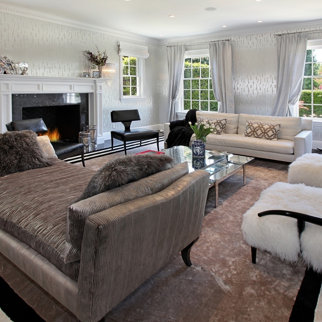 Gorgeous Modern Livingroom Design for 1024 x 1024 iPad resolution