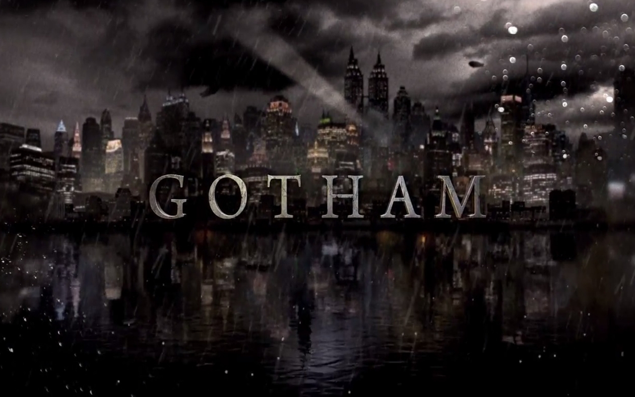Gotham TV Series Logo for 1280 x 800 widescreen resolution