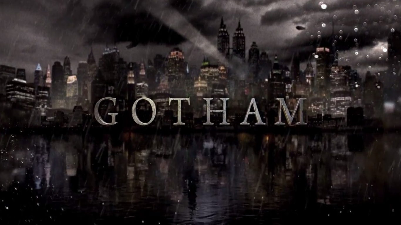 Gotham TV Series Logo for 1366 x 768 HDTV resolution