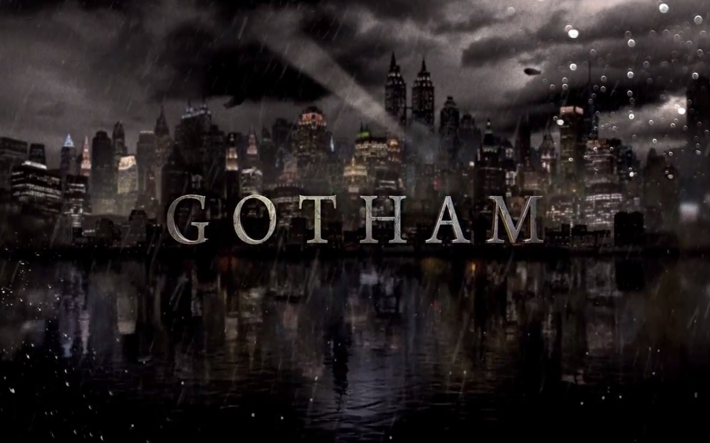 Gotham TV Series Logo for 1440 x 900 widescreen resolution