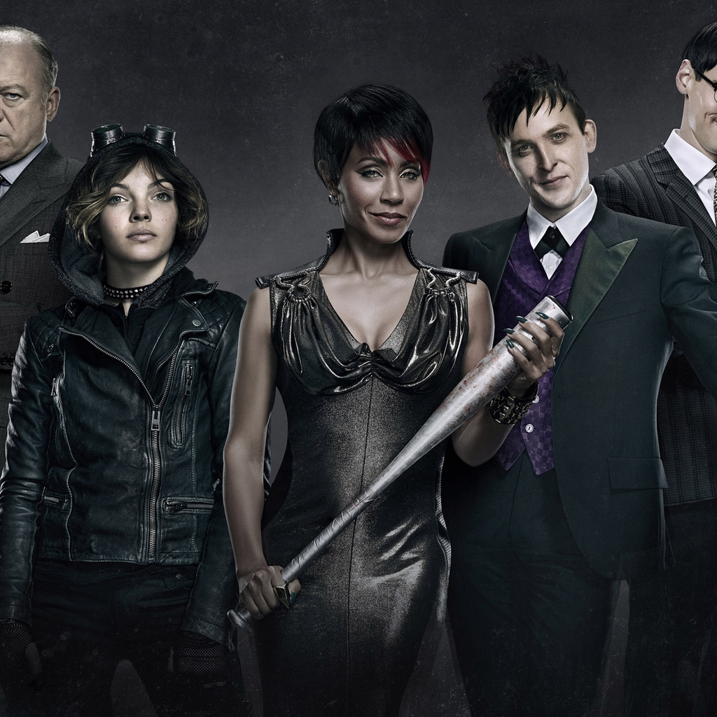 Gotham Villain Cast for 1024 x 1024 iPad resolution