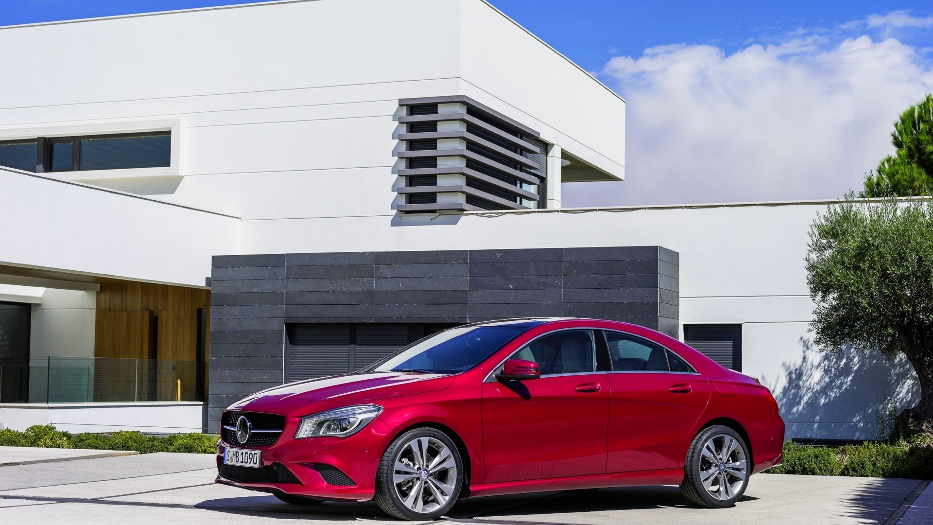 Gourgeous CLA Mercedes  for 1920 x 1080 HDTV 1080p resolution